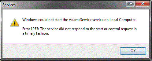 Error 1053 Windows Service Fails To Start In Timely Fashion